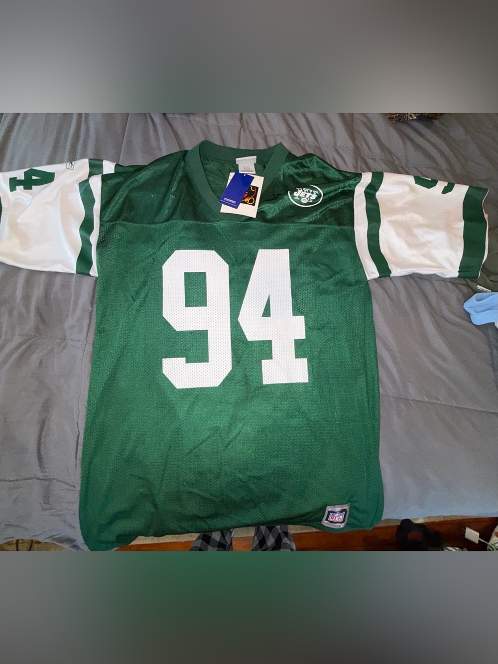 New York Jets #94 Abraham Jersey | Size Large | NWT